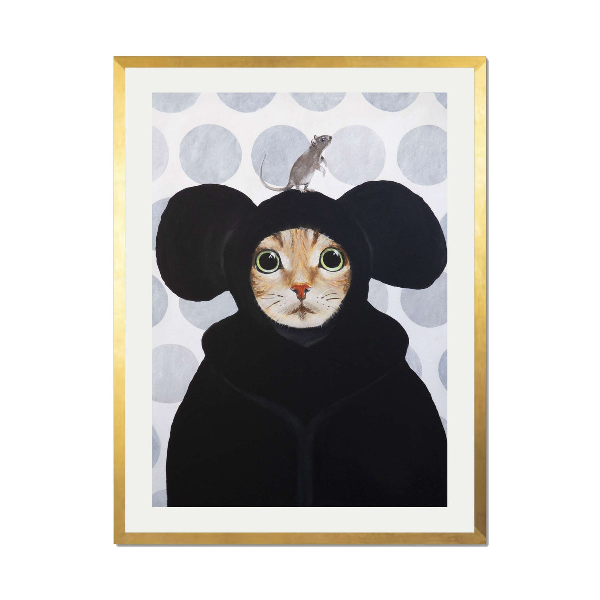 Eversley Axis Cat Wall Art Print — gallery image 42