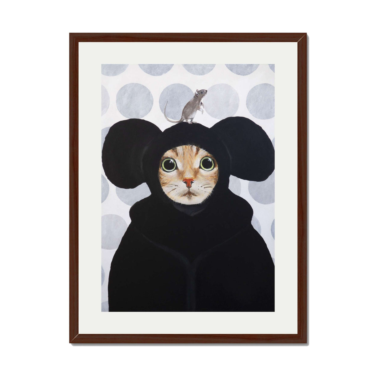 Eversley Axis Cat Wall Art Print — gallery image 29