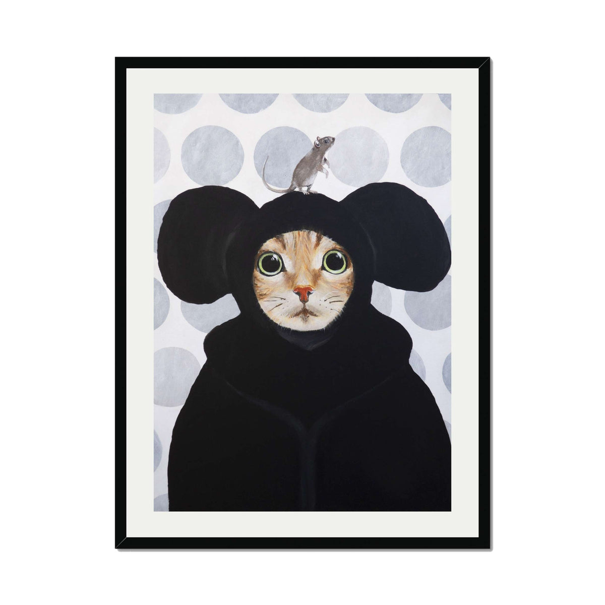 Eversley Axis Cat Wall Art Print — gallery image 24