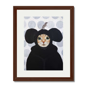 Eversley Axis Cat Wall Art Print — gallery image 27