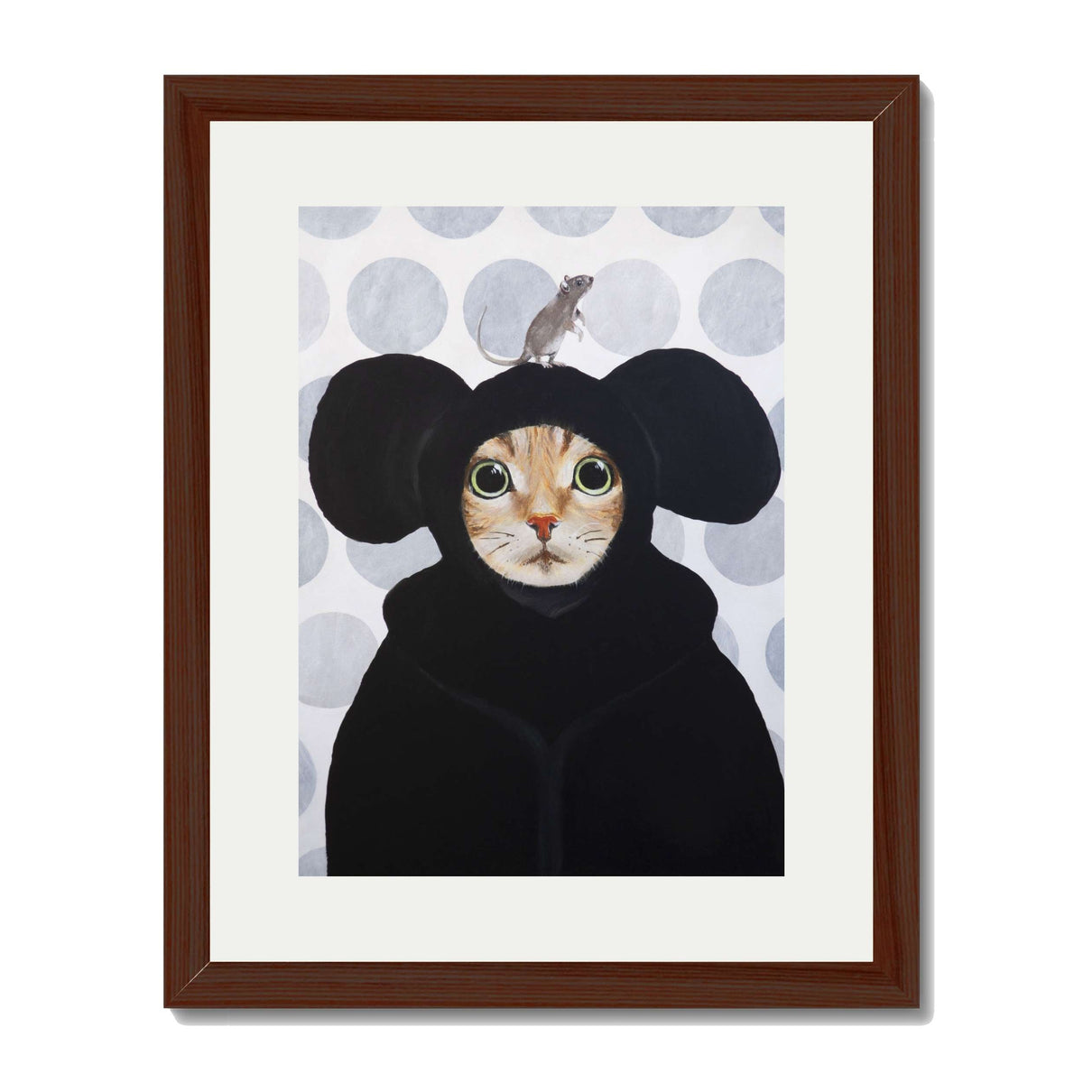Eversley Axis Cat Wall Art Print — gallery image 27