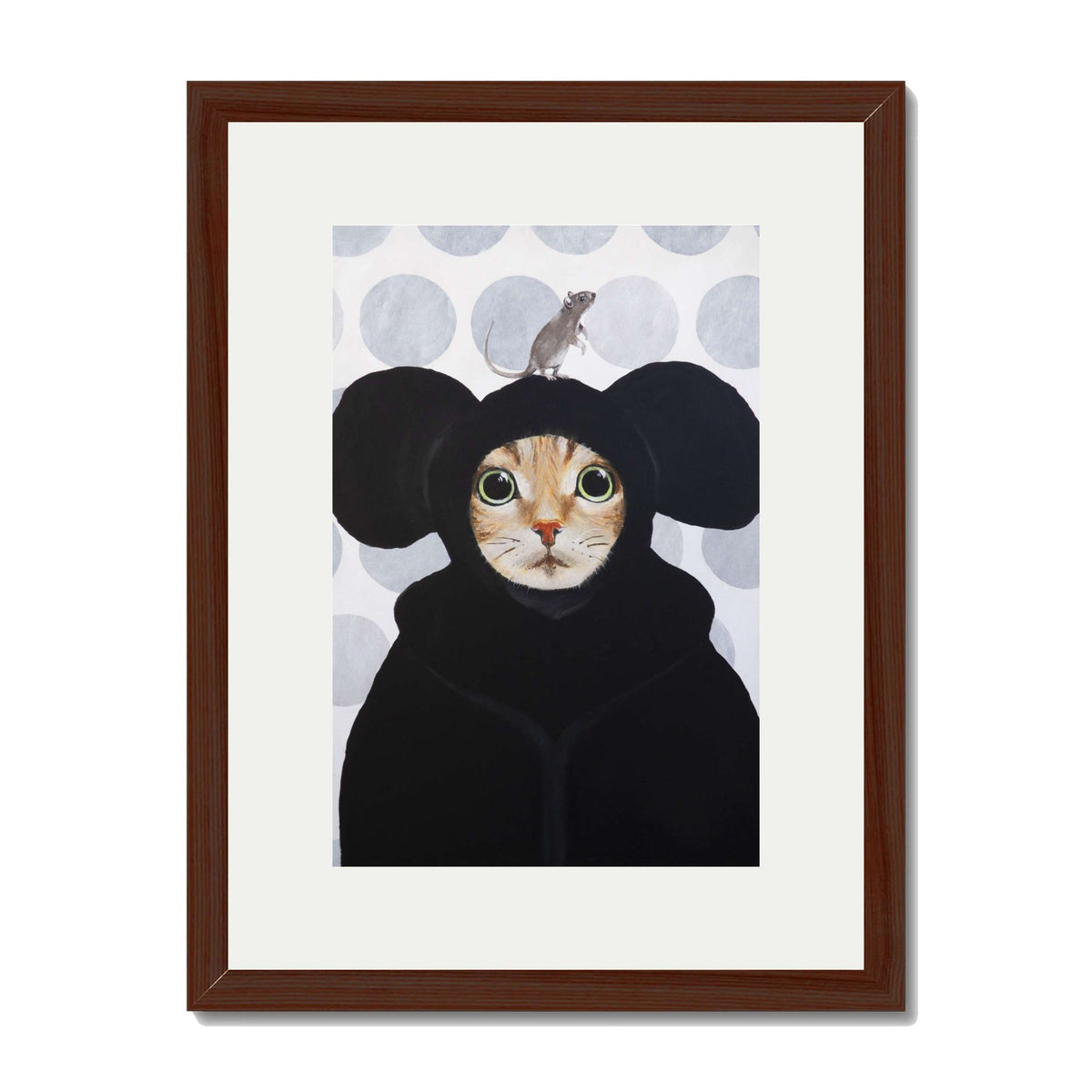 Eversley Axis Cat Wall Art Print — gallery image 28