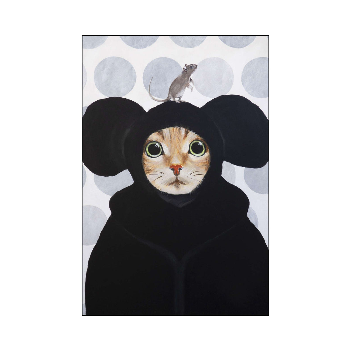 Eversley Axis Cat Wall Art Print — gallery image 68