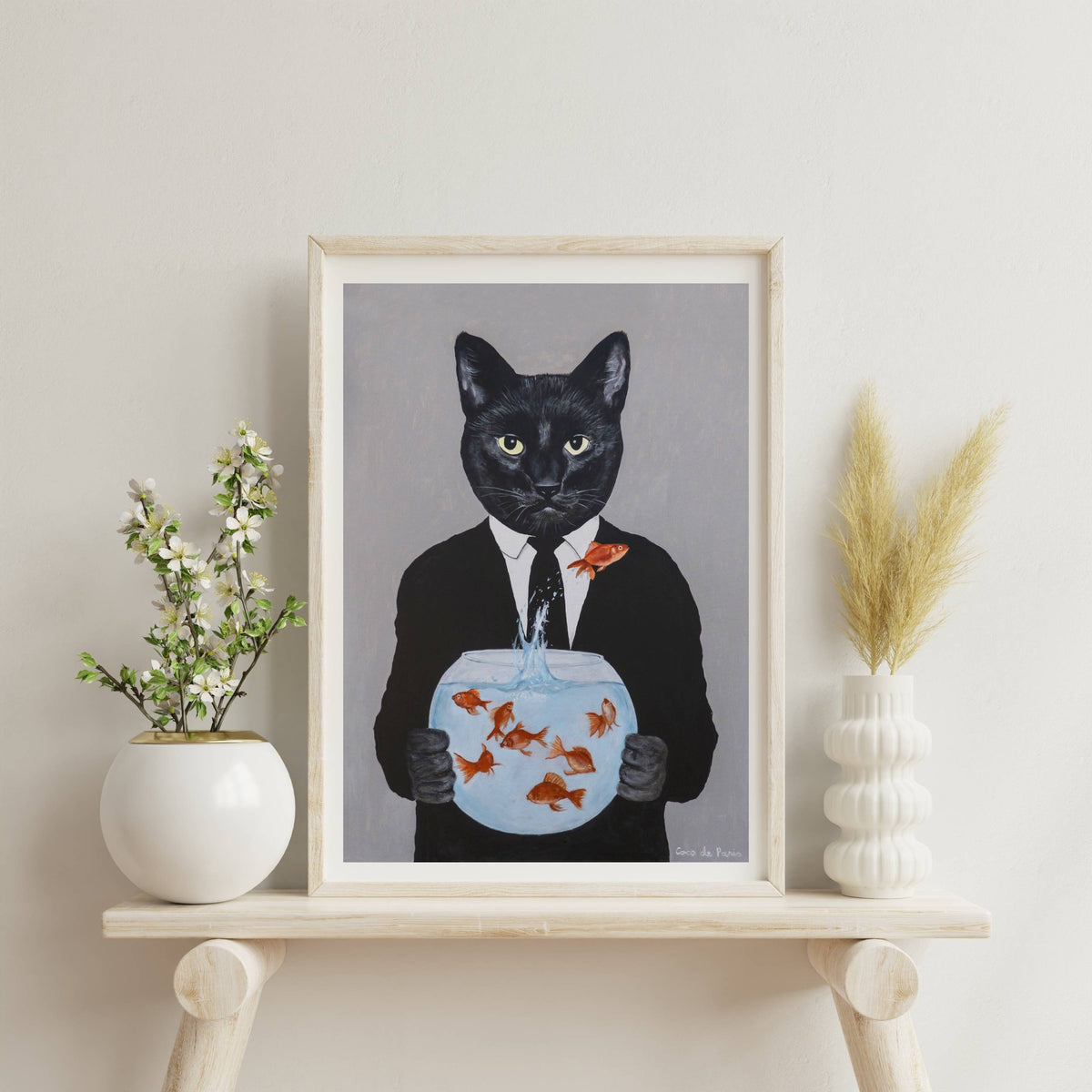Greystone Axis Fish Wall Art Print — gallery image 3