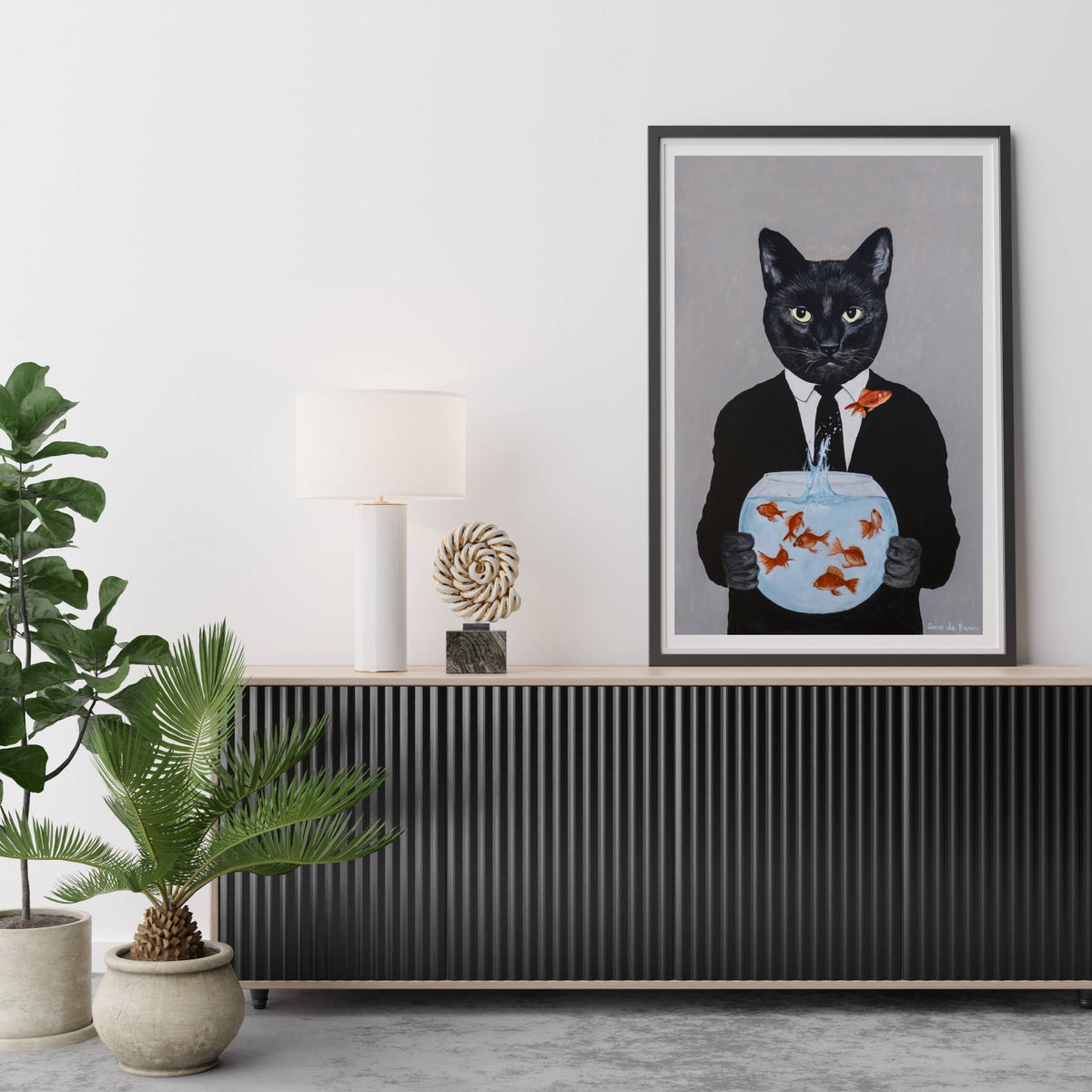 Greystone Axis Fish Wall Art Print — gallery image 9