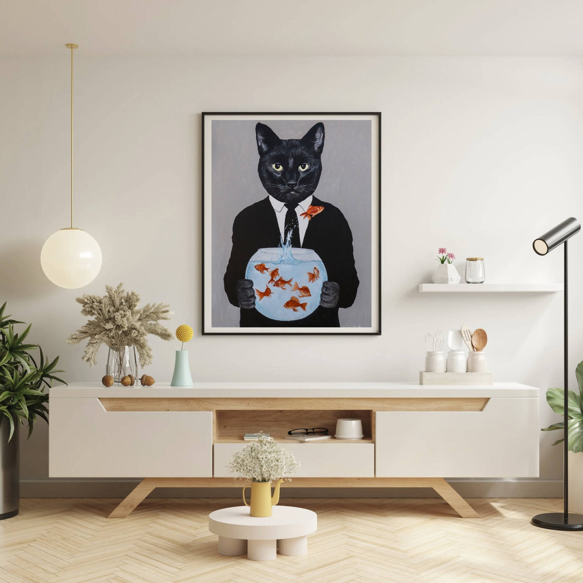 Greystone Axis Fish Wall Art Print — gallery image 2