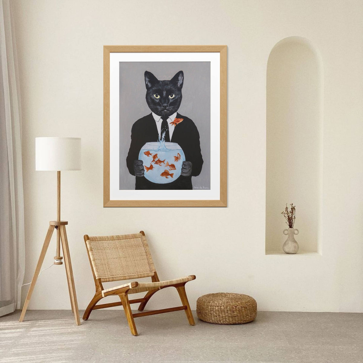 Greystone Axis Fish Wall Art Print — gallery image 12