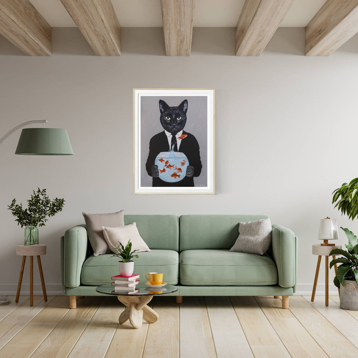 Greystone Axis Fish Wall Art Print — gallery image 13