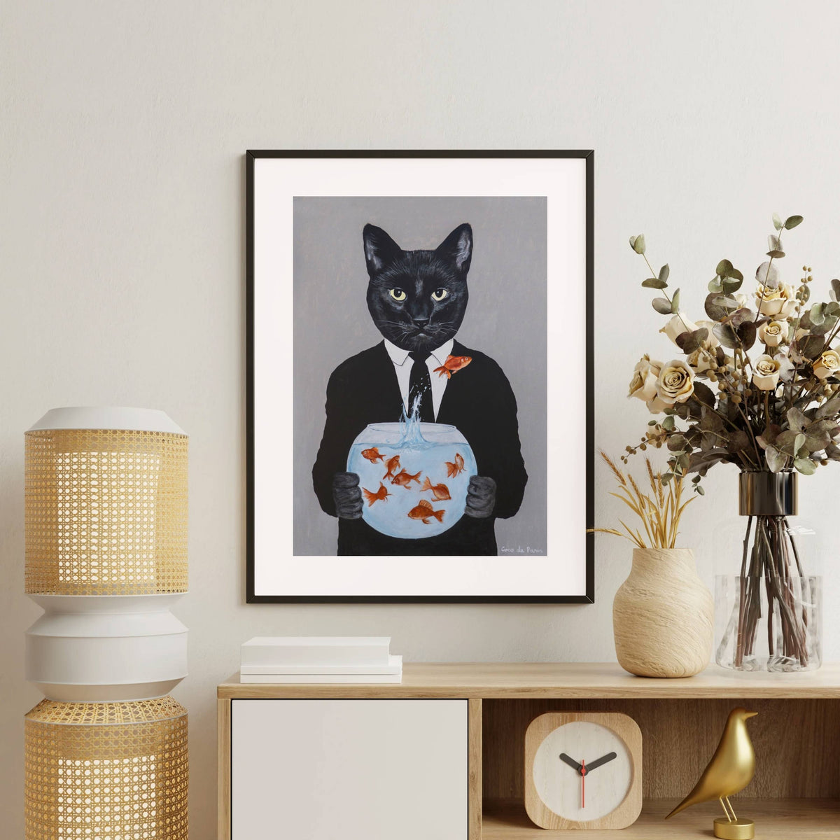 Greystone Axis Fish Wall Art Print — gallery image 7
