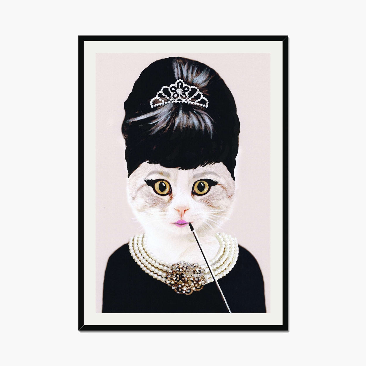 Elmsford Axis Cat Wall Art Print — gallery image 1