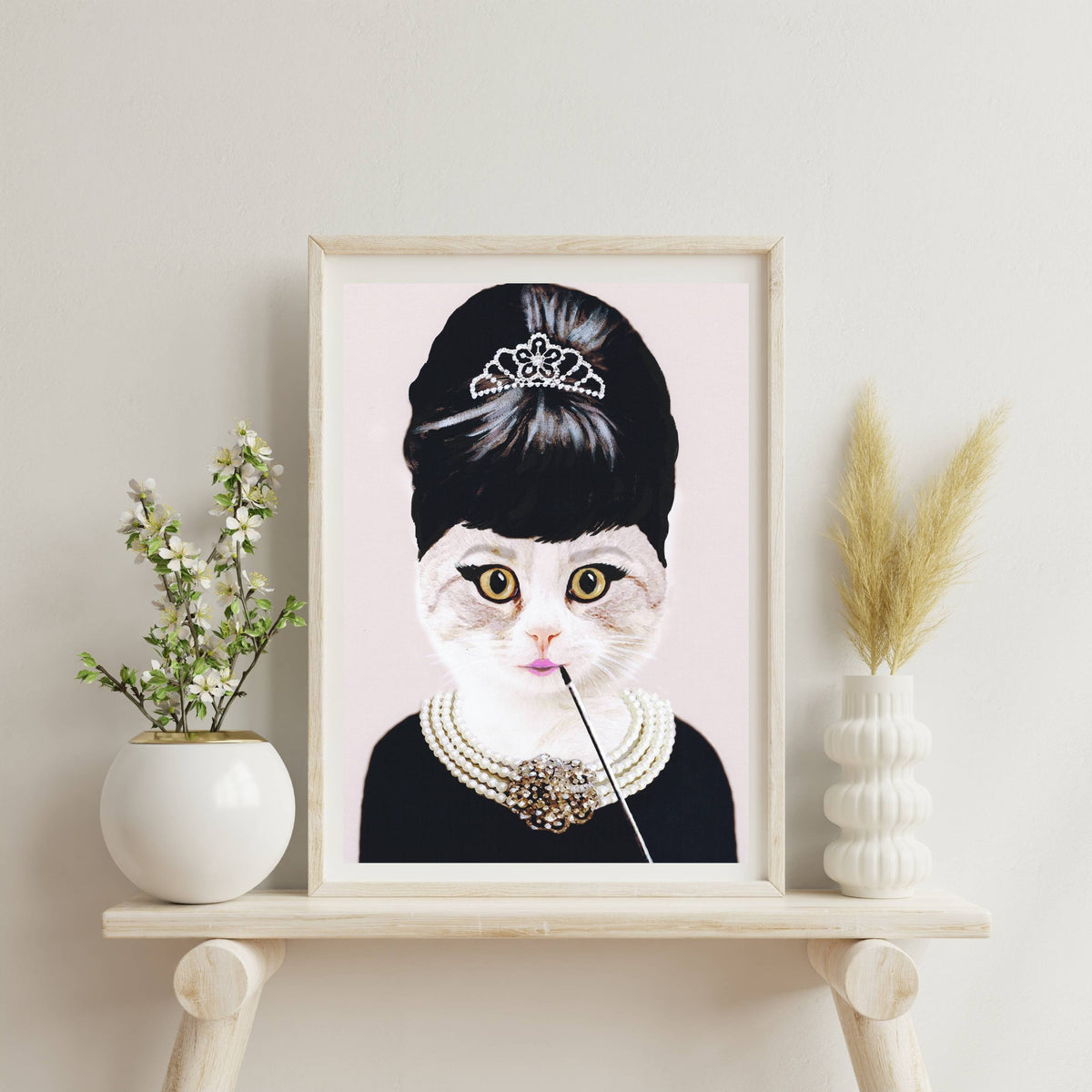 Elmsford Axis Cat Wall Art Print — gallery image 3
