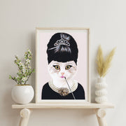Elmsford Axis Cat Wall Art Print — gallery image 3