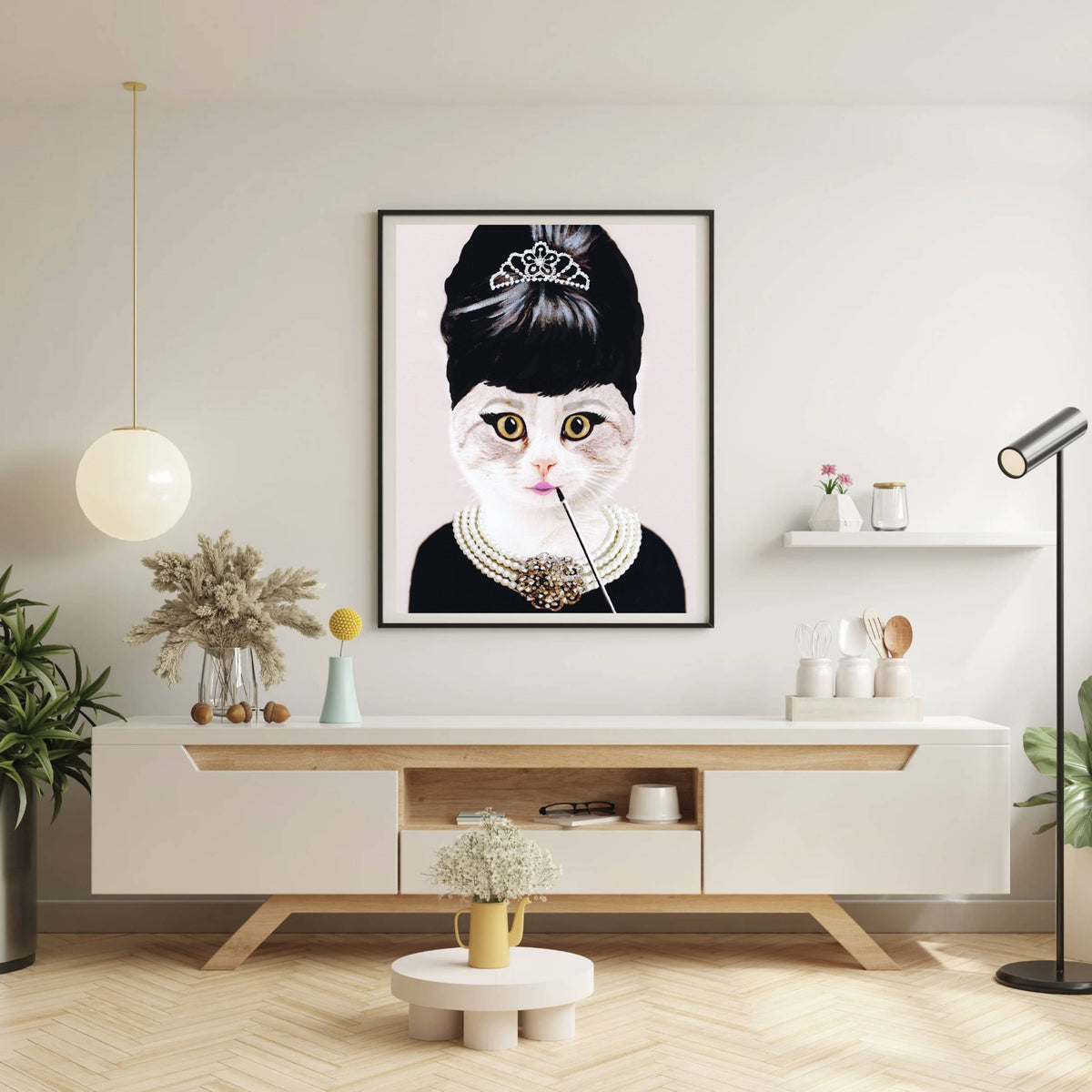 Elmsford Axis Cat Wall Art Print — gallery image 13