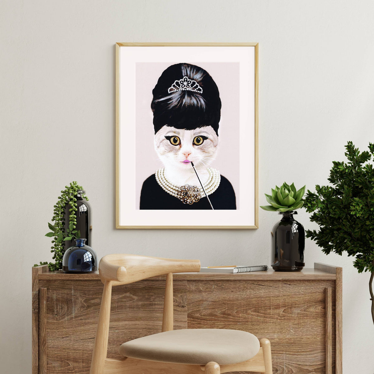Elmsford Axis Cat Wall Art Print — gallery image 8