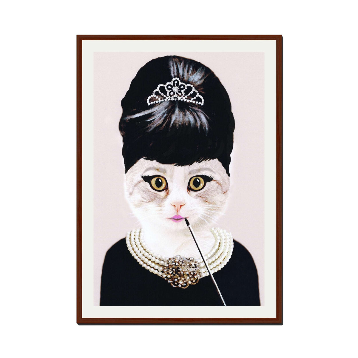 Elmsford Axis Cat Wall Art Print — gallery image 32
