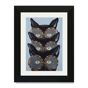 Foxglove Axis Cat Wall Art Print — gallery image 20