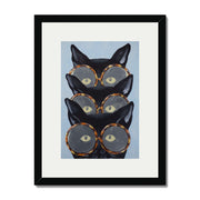 Foxglove Axis Cat Wall Art Print — gallery image 22