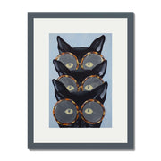 Foxglove Axis Cat Wall Art Print — gallery image 33