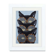 Foxglove Axis Cat Wall Art Print — gallery image 52