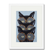Foxglove Axis Cat Wall Art Print — gallery image 54