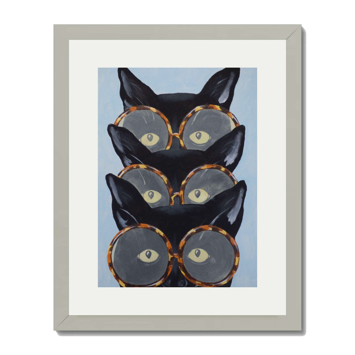 Foxglove Axis Cat Wall Art Print — gallery image 40