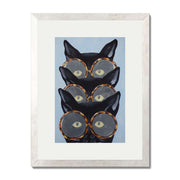 Foxglove Axis Cat Wall Art Print — gallery image 50