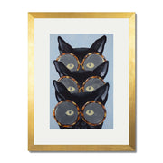 Foxglove Axis Cat Wall Art Print — gallery image 36