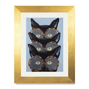Foxglove Axis Cat Wall Art Print — gallery image 35