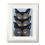 Foxglove Axis Cat Wall Art Print — gallery image 49