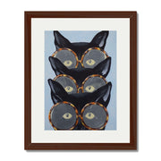 Foxglove Axis Cat Wall Art Print — gallery image 27