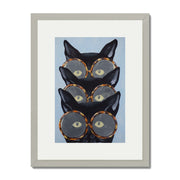 Foxglove Axis Cat Wall Art Print — gallery image 41