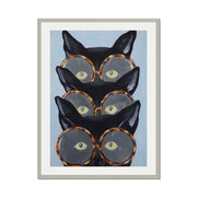 Foxglove Axis Cat Wall Art Print — gallery image 43