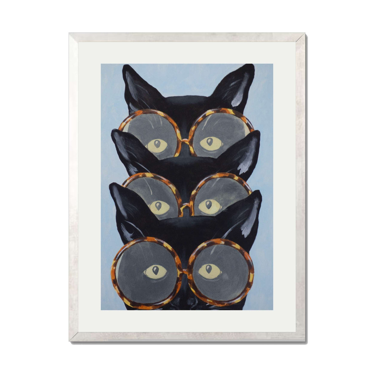 Foxglove Axis Cat Wall Art Print — gallery image 51