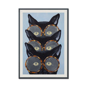 Foxglove Axis Cat Wall Art Print — gallery image 58