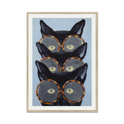 Foxglove Axis Cat Wall Art Print — gallery image 63