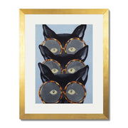 Foxglove Axis Cat Wall Art Print — gallery image 59