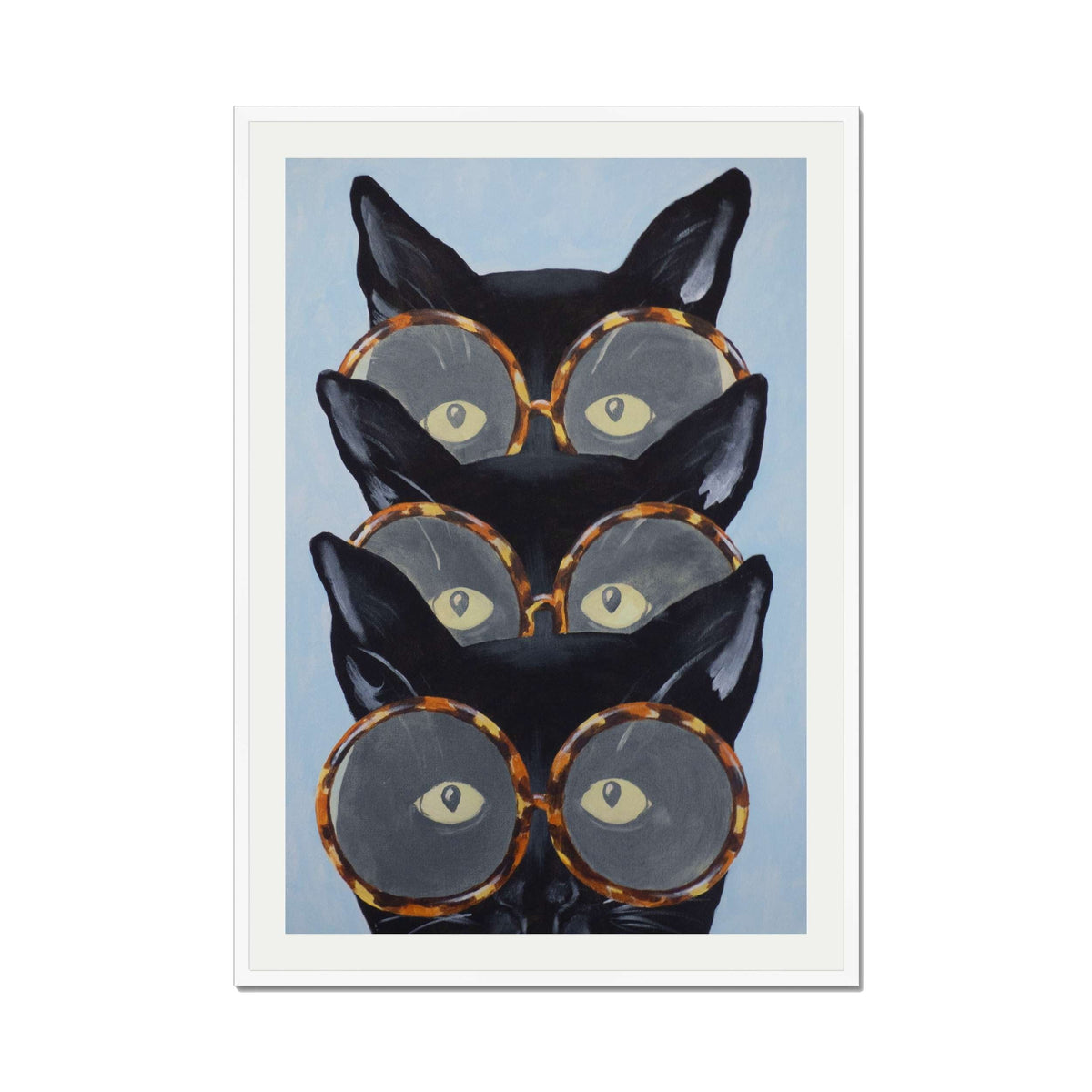 Foxglove Axis Cat Wall Art Print — gallery image 67