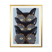 Foxglove Axis Cat Wall Art Print — gallery image 60