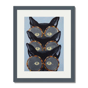 Foxglove Axis Cat Wall Art Print — gallery image 56