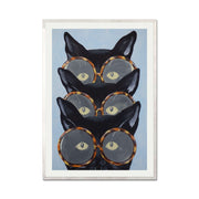 Foxglove Axis Cat Wall Art Print — gallery image 65