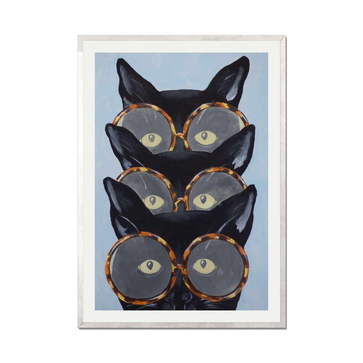 Foxglove Axis Cat Wall Art Print — gallery image 65