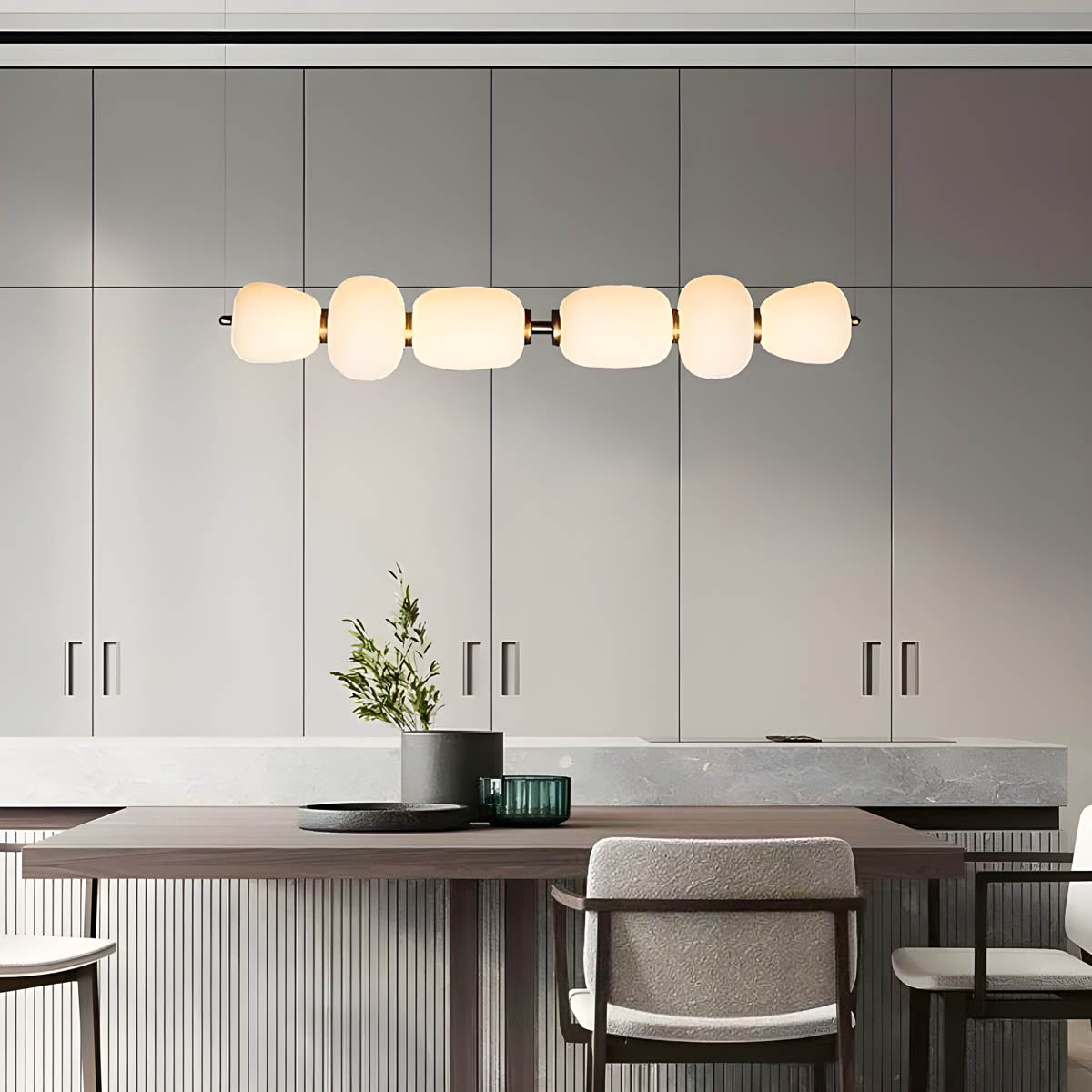 Blackthorn Axis Acrylic Linear Ceiling Light — gallery image 4