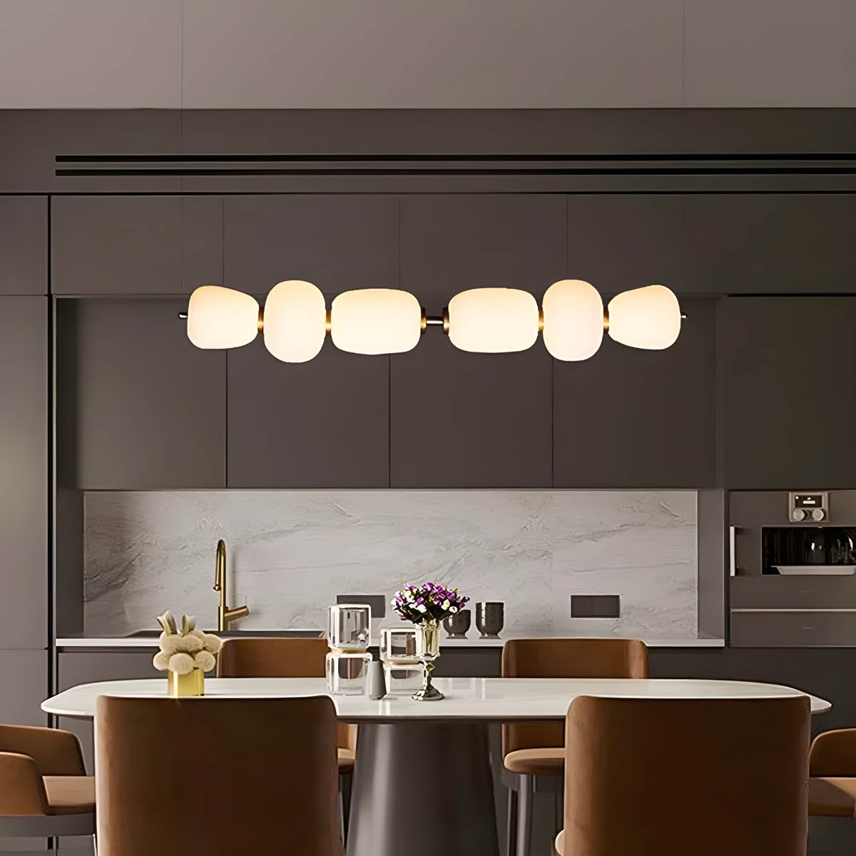 Blackthorn Axis Acrylic Linear Ceiling Light — gallery image 2