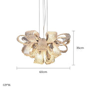 Huckleberry Axis Crystal Chandelier — gallery image 14