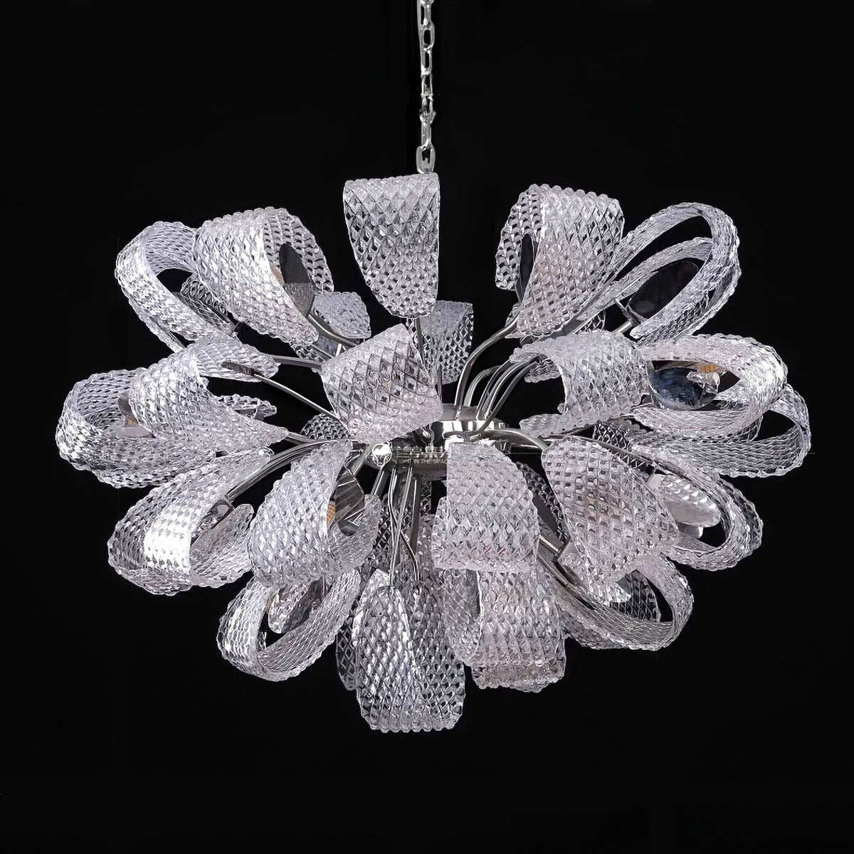 Huckleberry Axis Crystal Chandelier — gallery image 5
