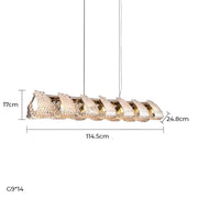 Huckleberry Axis Crystal Chandelier — gallery image 16