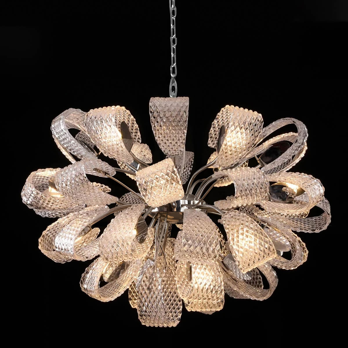 Huckleberry Axis Crystal Chandelier — gallery image 8