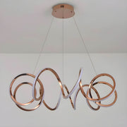 Mapledale Axis Stainless Steel Chandelier — gallery image 12