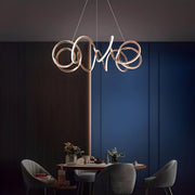 Mapledale Axis Stainless Steel Chandelier — gallery image 5