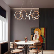 Mapledale Axis Stainless Steel Chandelier — gallery image 7